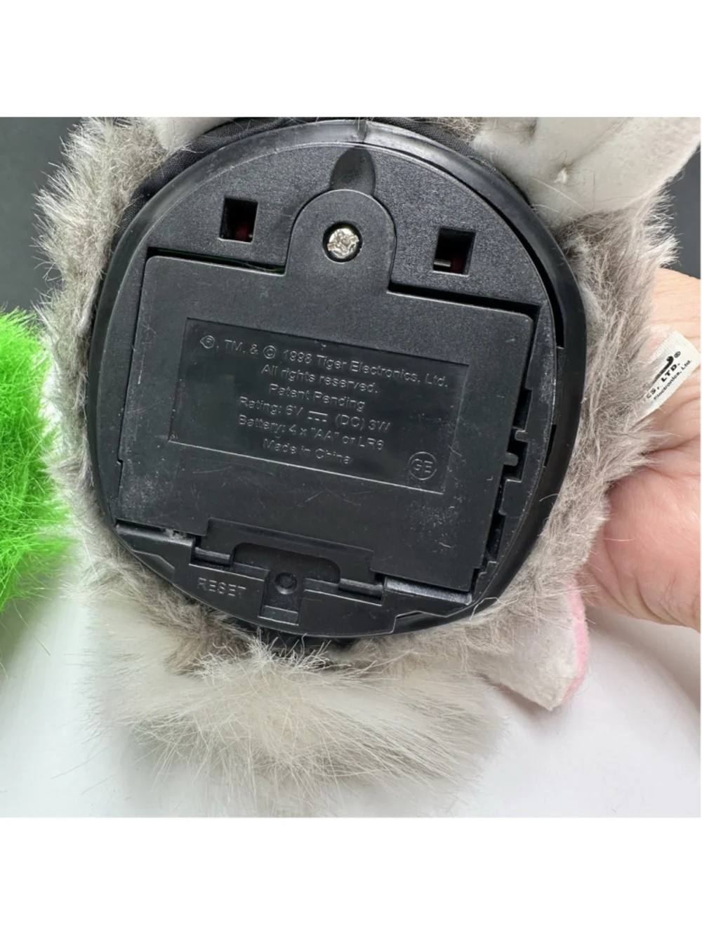 VTG 1998 Furby Lot of 2 Tiger Electronics Frog & Church Mouse NOT WORKING PARTS